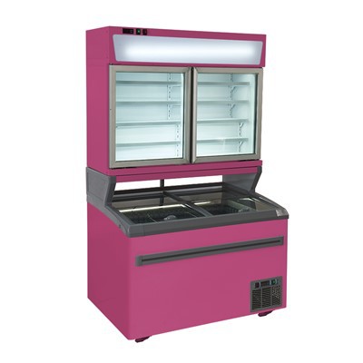 580L Pou 1680L Dwat Glass Pòt Frizè